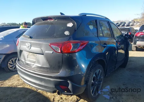 2016 Mazda Cx-5 Grand Touring из США, поврежденный, VIN JM3KE4DY3G0837294